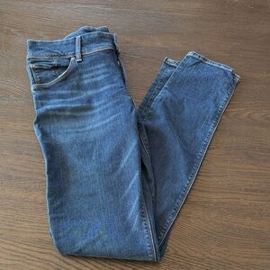 Hudson Jeans Men's Straight Fit in Deep Blue